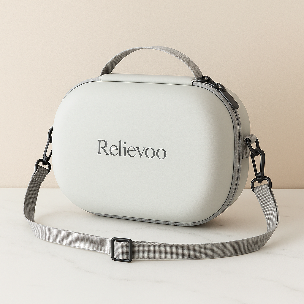 Relievoo hard-shell breast pump carrying case